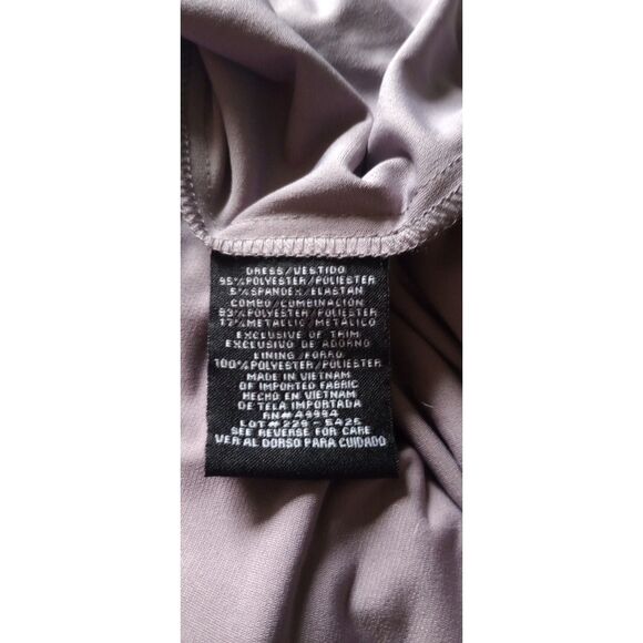 R&M Collection Women's Size 14 Sleeveless Midi Slip Dress - Picture 7 of 8